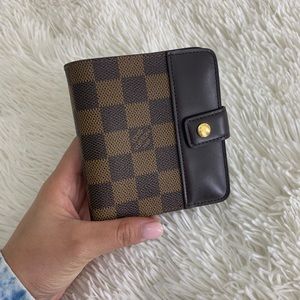 Louis Vuitton Damier Ebene Zippy Compact Wallet